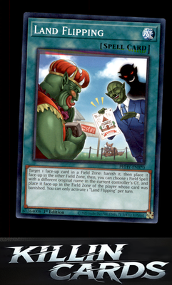 1st Edition Land Flipping PHHY-EN070 YuGiOh Common Photon Hypernova Card NM