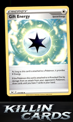 Gift Energy 171/196 Pokemon Uncommon SWSH11: Lost Origin Card NM