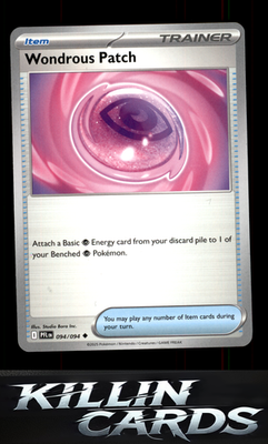 Wondrous Patch 094/094 Pokemon Uncommon ME02: Phantasmal Flames Card NM
