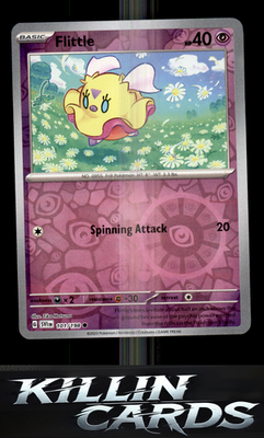 Reverse Holofoil Flittle - 101/198 101/198 Pokemon Common SV01: Scarlet & Violet