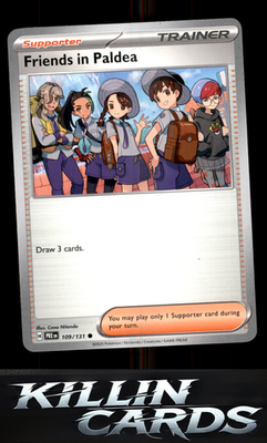Friends in Paldea - 109/131 109/131 Pokemon Common SV: Prismatic Evolutions Card