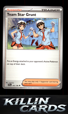 Team Star Grunt - 195/198 195/198 Pokemon Uncommon SV01: Scarlet & Violet Base S