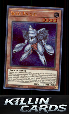 1st Edition Shell Knight GFP2-EN016 YuGiOh Ultra Rare Ghosts From the Past: The