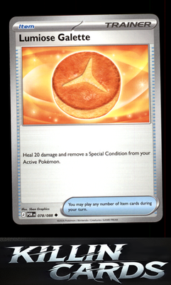 Lumiose Galette 078/088 Pokemon Uncommon ME03: Perfect Order Card NM