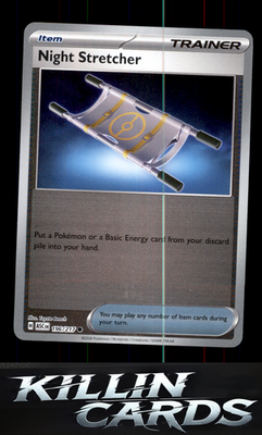 Reverse Holofoil Night Stretcher 196/217 Pokemon Common ME: Ascended Heroes Card