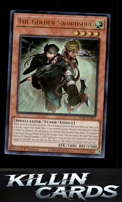 1st Edition The Golden Swordsoul SDAZ-EN003 YuGiOh Ultra Rare Structure Deck: Al