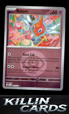 Reverse Holofoil Rotom (Dusk Ball) 092/217 Pokemon Common ME: Ascended Heroes Ca