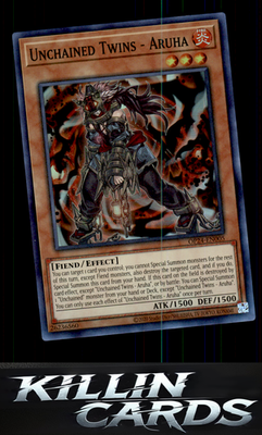 Unchained Twins - Aruha OP24-EN005 YuGiOh Super Rare OTS Tournament Pack 24 Card