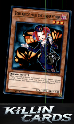 1st Edition Tour Guide From the Underworld SR06-EN019 YuGiOh Common Structure De