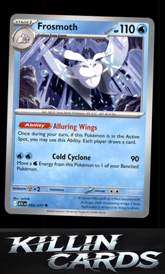 Frosmoth 053/217 Pokemon Uncommon ME: Ascended Heroes Card NM