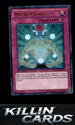 1st Edition Macro Cosmos LCGX-EN218 YuGiOh Ultra Rare Legendary Collection 2 Car