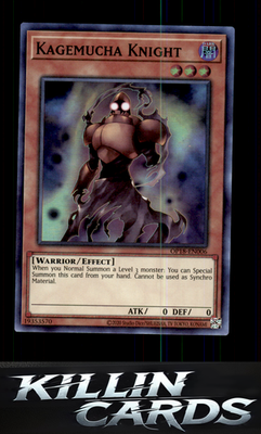 Kagemucha Knight OP18-EN006 YuGiOh Super Rare OTS Tournament Pack 18 Card NM