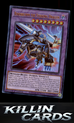 1st Edition Rindbrumm the Striking Dragon PHHY-EN034 YuGiOh Ultra Rare Photon Hy