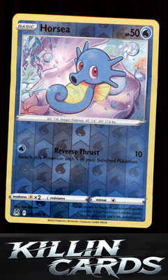 Reverse Holofoil Horsea 035/196 Pokemon Common SWSH11: Lost Origin Card NM