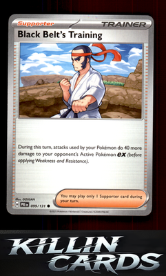 Black Belt's Training - 099/131 099/131 Pokemon Common SV: Prismatic Evolutions