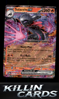 Salazzle ex - 016/088 016/088 Pokemon Double Rare ME03: Perfect Order Card NM