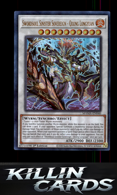 1st Edition Swordsoul Sinister Sovereign - Qixing Longyuan MAMA-EN040 YuGiOh Ult