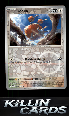 Reverse Holofoil Doduo 084/165 Pokemon Common SV: Scarlet & Violet 151 Card NM