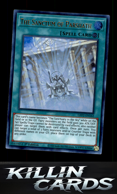 1st Edition The Sanctum of Parshath GFP2-EN162 YuGiOh Ultra Rare Ghosts From the