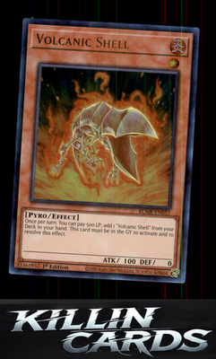 1st Edition Volcanic Shell BLMR-EN053 YuGiOh Ultra Rare Battles of Legend: Monst