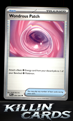 Wondrous Patch 094/094 Pokemon Uncommon ME02: Phantasmal Flames Card NM