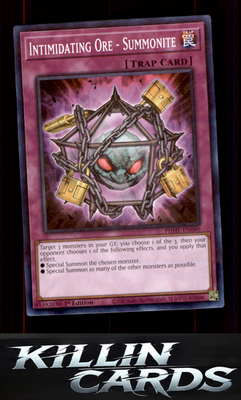 1st Edition Intimidating Ore - Summonite PHHY-EN080 YuGiOh Common Photon Hyperno