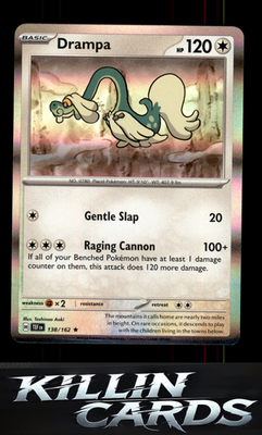 Drampa - 138/162 138/162 Pokemon Rare SV05: Temporal Forces Card NM