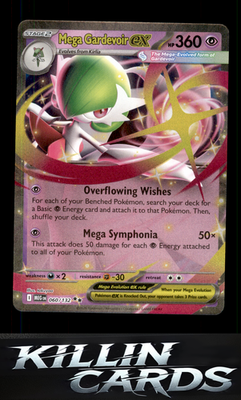 Mega Gardevoir ex - 060/132 060/132 Pokemon Double Rare ME01: Mega Evolution Car