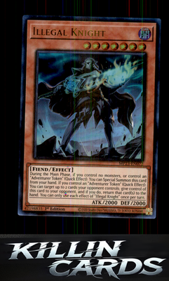 1st Edition Illegal Knight MP23-EN072 YuGiOh Ultra Rare 25th Anniversary Tin: Du
