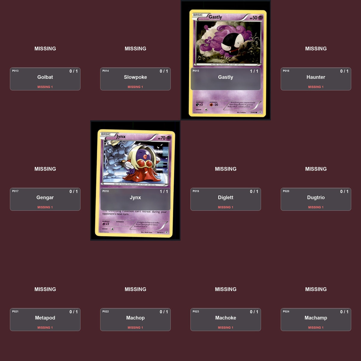 Pokemon TCG Generations C/UC/R Standard Set 15 Cards