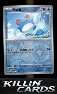 Reverse Holofoil Marill - 044/193 044/193 Pokemon Common SV02: Paldea Evolved Ca