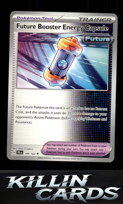 Future Booster Energy Capsule 149/162 Pokemon Uncommon SV05: Temporal Forces Car