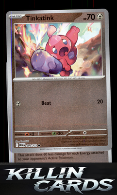 Tinkatink 096/132 Pokemon Common ME01: Mega Evolution Card NM