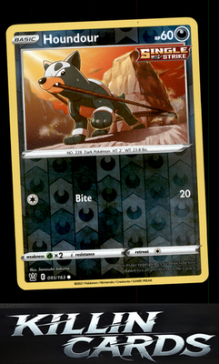 Reverse Holofoil Houndour 095/163 Pokemon Common SWSH05: Battle Styles Card NM