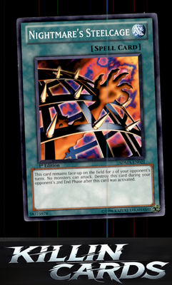 1st Edition Nightmare's Steelcage SDMA-EN021 YuGiOh Common Structure Deck: Marik