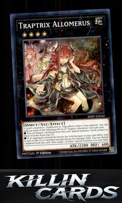 1st Edition Traptrix Allomerus SDBT-EN040 YuGiOh Common Structure Deck: Beware o