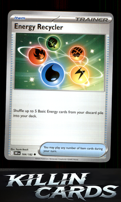 Energy Recycler 164/182 Pokemon Uncommon SV10: Destined Rivals Card NM
