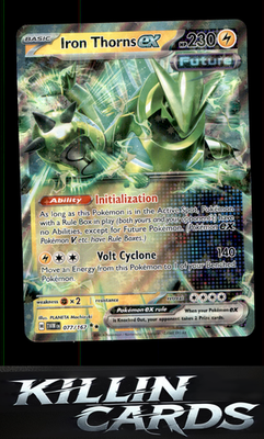 Iron Thorns ex - 077/167 077/167 Pokemon Double Rare SV06: Twilight Masquerade C