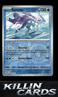Reverse Holofoil Suicune 024/131 Pokemon Uncommon SV: Prismatic Evolutions Card