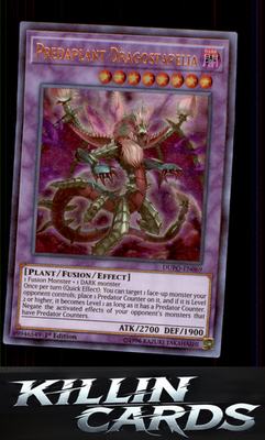 1st Edition Predaplant Dragostapelia DUPO-EN069 YuGiOh Ultra Rare Duel Power Car
