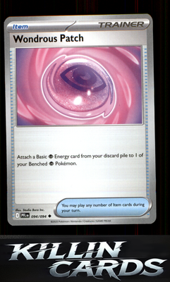 Wondrous Patch 094/094 Pokemon Uncommon ME02: Phantasmal Flames Card NM
