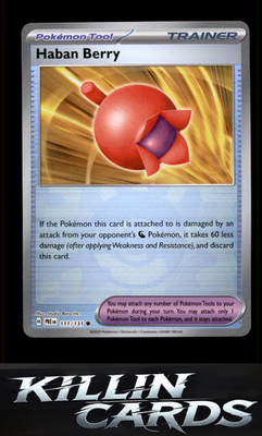 Haban Berry (Poke Ball Pattern) 111/131 Pokemon Common SV: Prismatic Evolutions