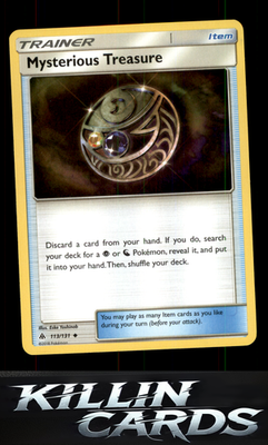 Mysterious Treasure 113/131 Pokemon Uncommon SM - Forbidden Light Card NM