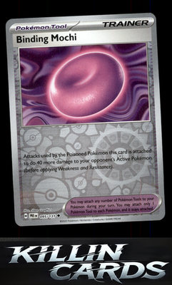 Reverse Holofoil Binding Mochi 095/131 Pokemon Uncommon SV: Prismatic Evolutions