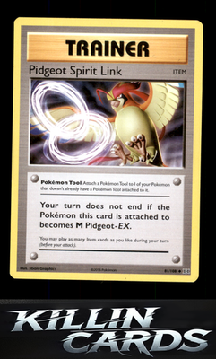 Pidgeot Spirit Link 81/108 Pokemon Uncommon XY - Evolutions Card NM