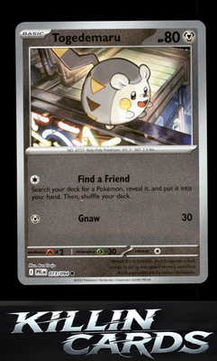 Reverse Holofoil Togedemaru - 073/094 073/094 Pokemon Common ME02: Phantasmal Fl