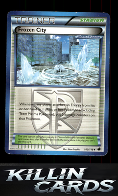 Frozen City (Team Plasma) 100/116 Pokemon Uncommon Plasma Freeze Card LP