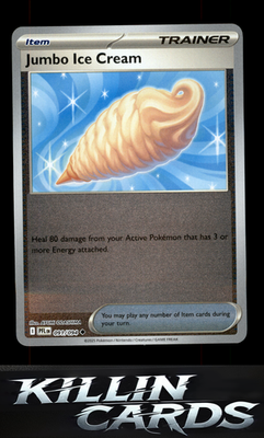 Reverse Holofoil Jumbo Ice Cream 091/094 Pokemon Uncommon ME02: Phantasmal Flame