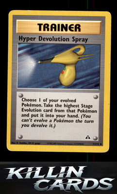 Hyper Devolution Spray 73/75 Pokemon Uncommon Neo Discovery Card LP