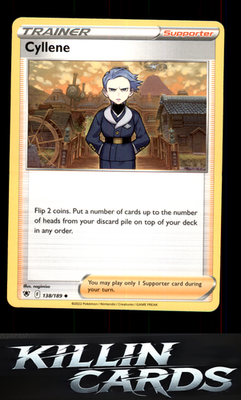 Cyllene 138/189 Pokemon Uncommon SWSH10: Astral Radiance Card NM